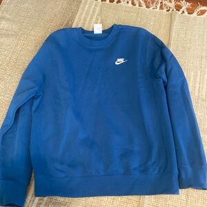 Blue Nike Crewneck Size Medium